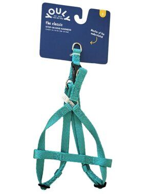 YOULY NWT Blue The Classic Step In Dog Harness - Size S